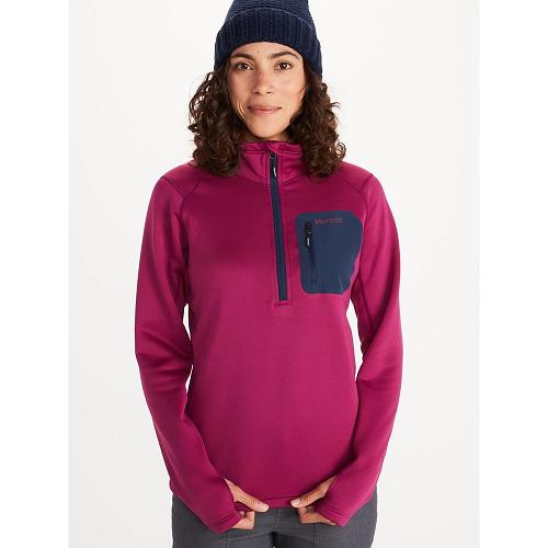 Marmot Olden Polartec Fleece For Womens Red XLE791852